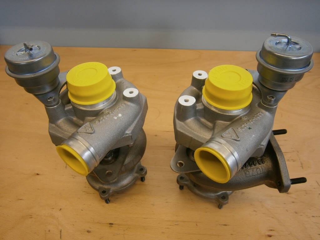 Instandsetzung Porsche Turbolader