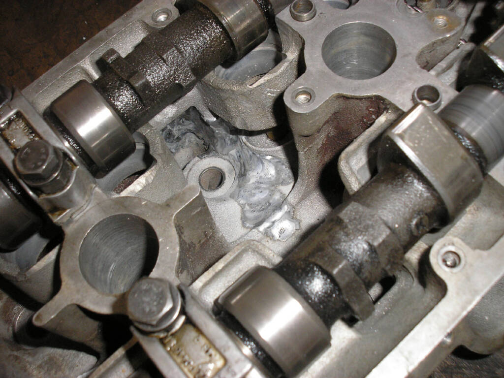 Zylinderkopf-Reparatur-Aluschweißen