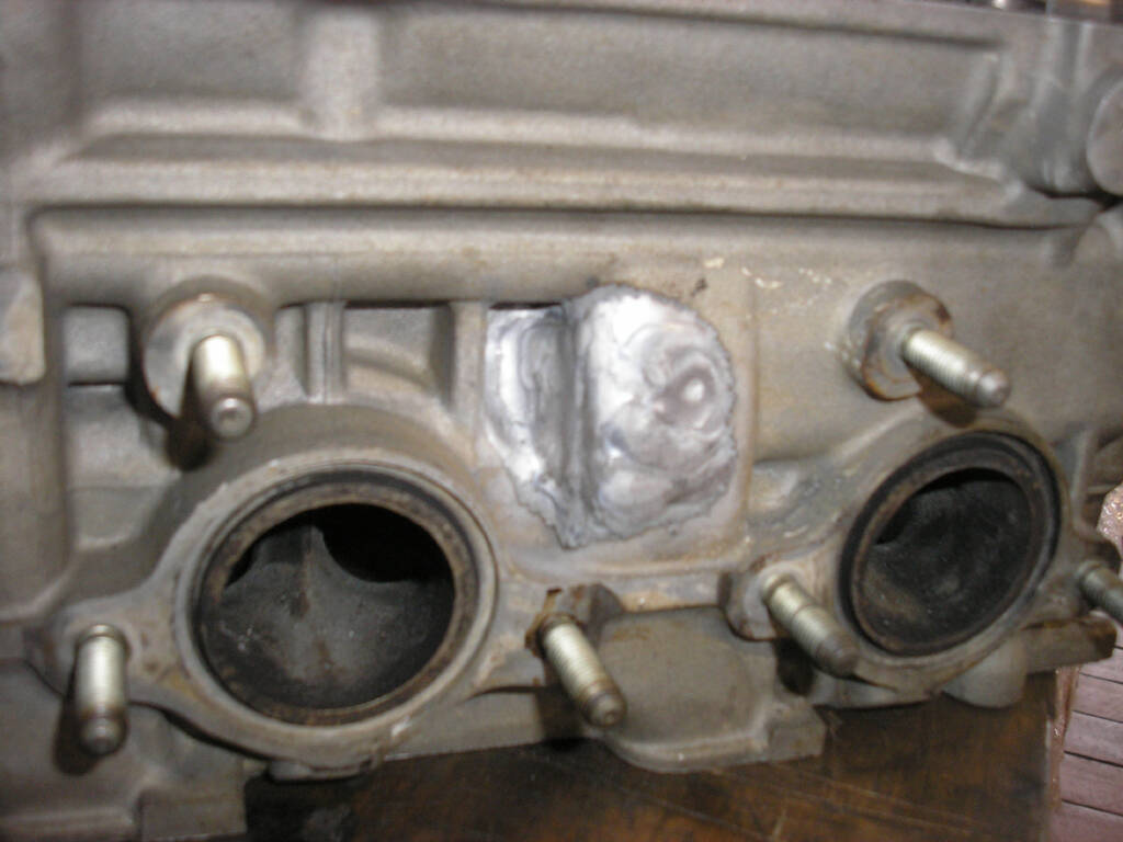 Zylinderkopf-Reparatur-Aluschweißen