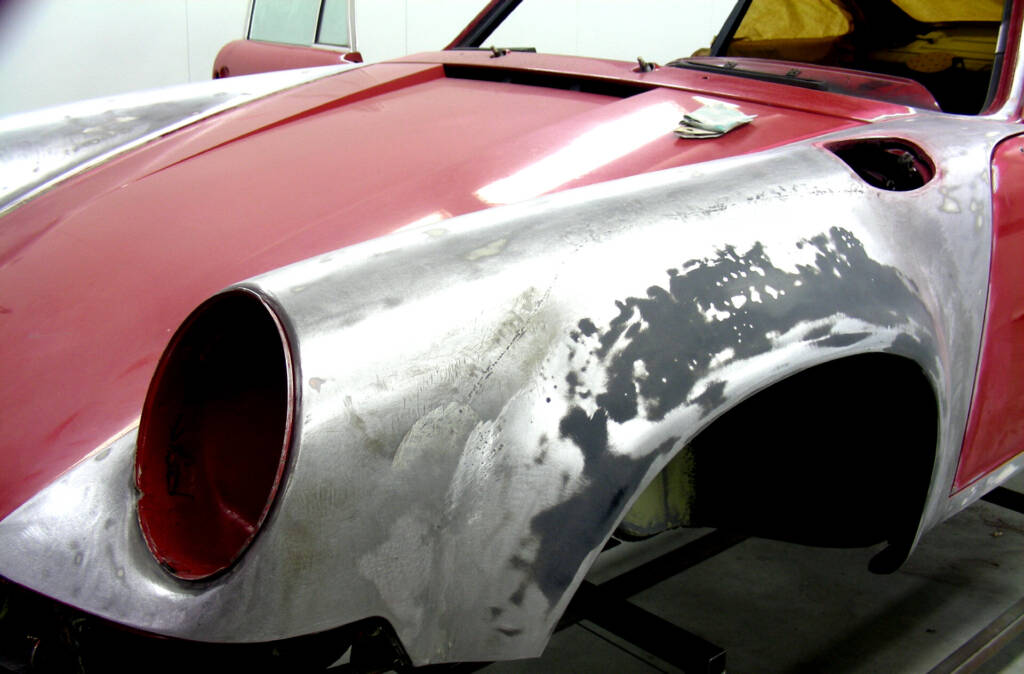Restauration Porsche 911, Umbau auf 911 ST
