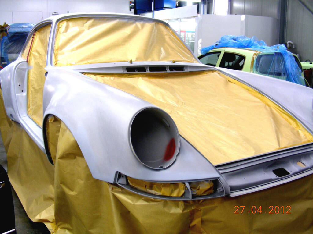 Restauration Porsche 911, Umbau auf 911 ST