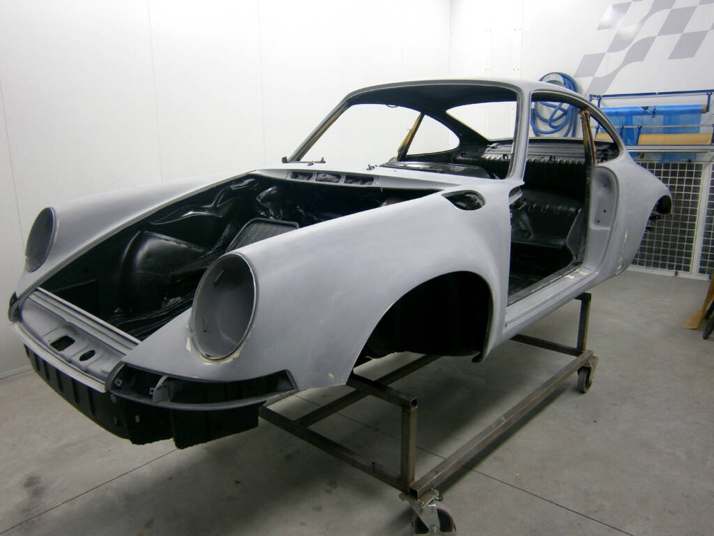 Restauration Porsche 911, Umbau auf 911 ST
