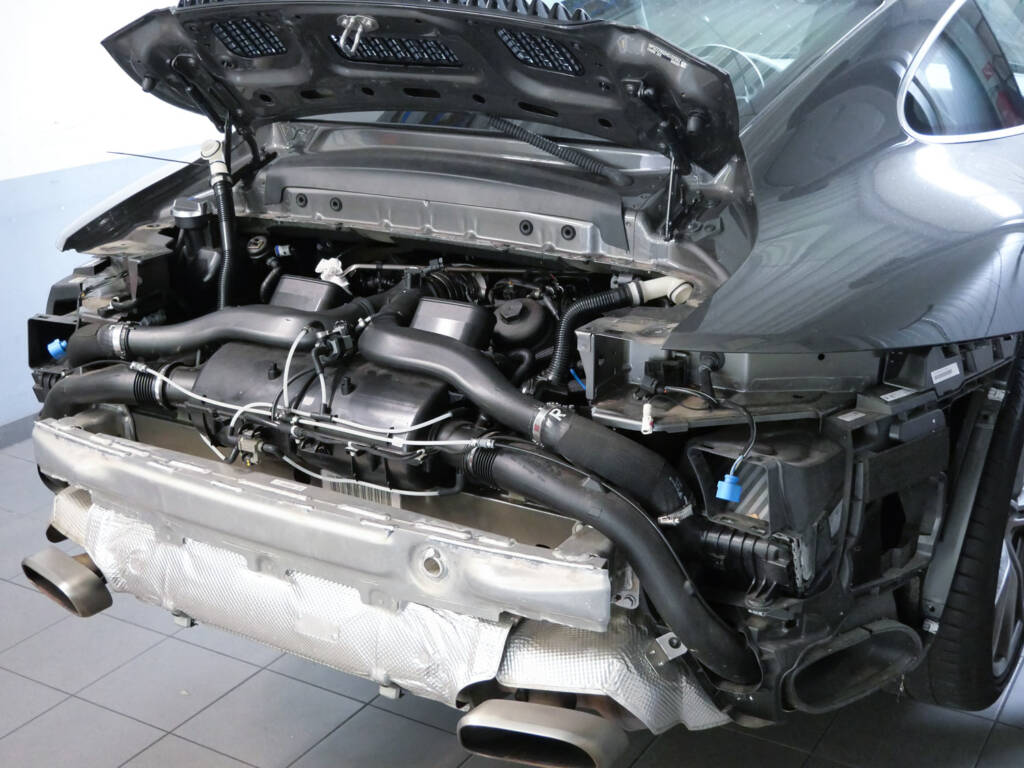 Porsche 991 Motor Ölrauch