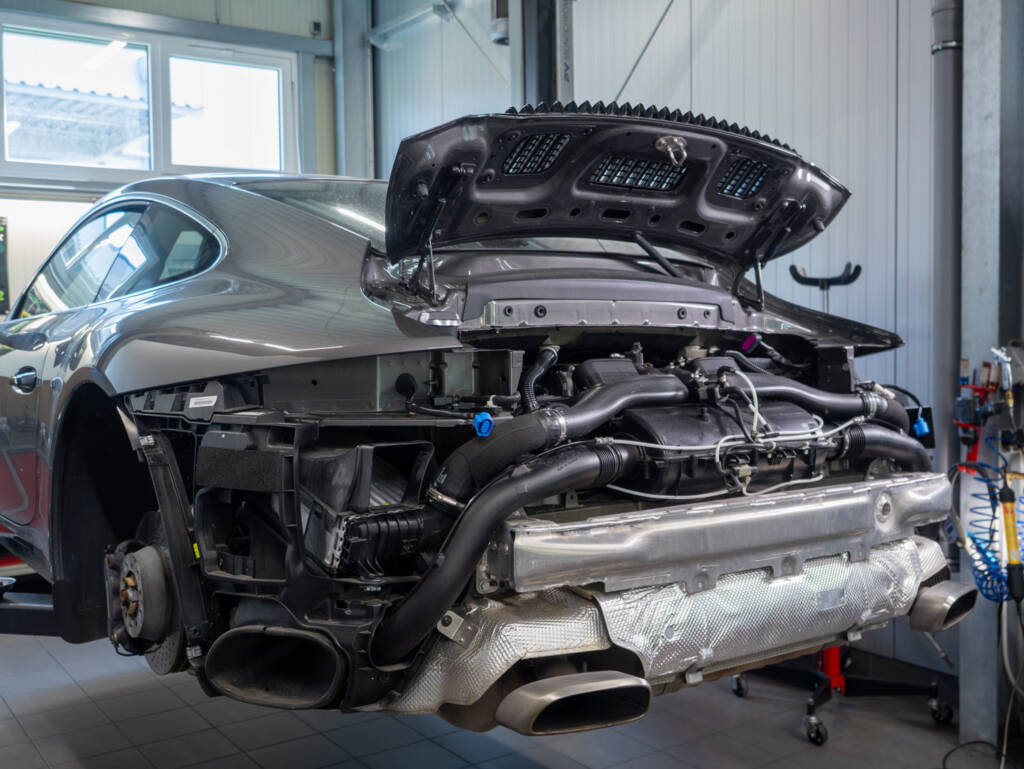 Porsche 991 Motor Ölrauch